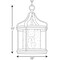 Progress Lighting Brenham Collection Black One-Light Outdoor Pendant P500234-031 - alternate 3